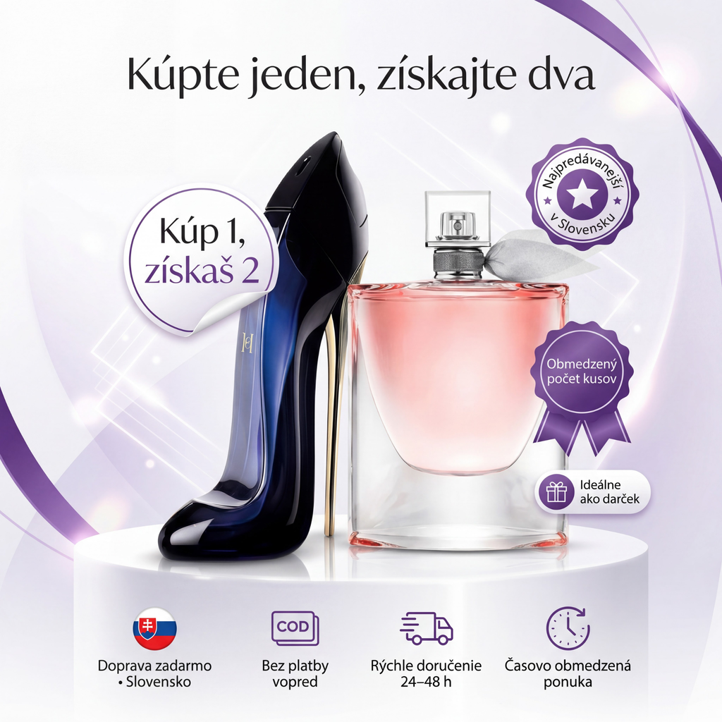 Kúpte 1, získajte 2 – Dámske parfumy La Vie Est Belle & Good Girl (EDP)