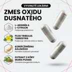 Zosilňovač výkonu s oxidom dusnatým